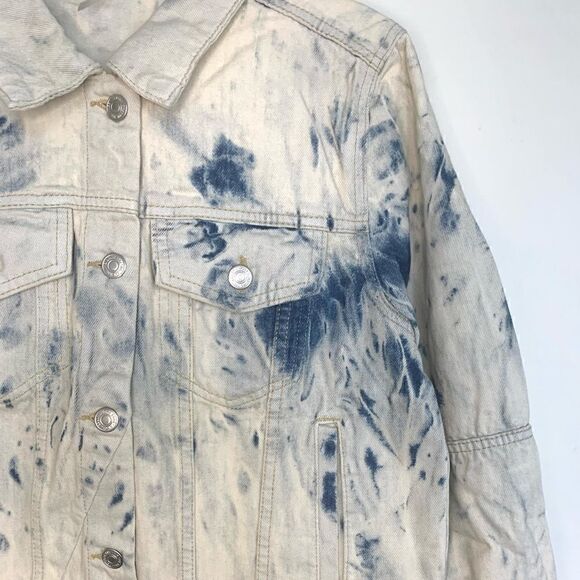 Free People Rumors Denim Jacket Size Medium - Picture 6 of 10